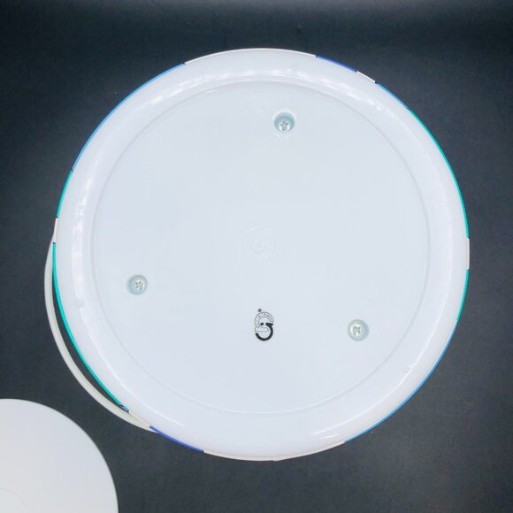 Vintage 80s Toucan Birds and Tropical Florals Ice Bucket with Lid and Handle - Picture 5 of 13